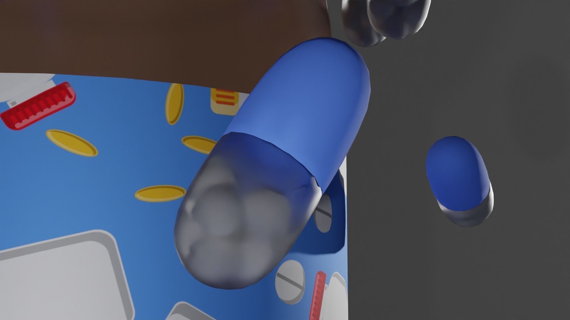 Pill packaging 3D model_7