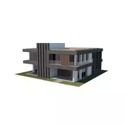 Contemporary House 02 by THREEDEE INC