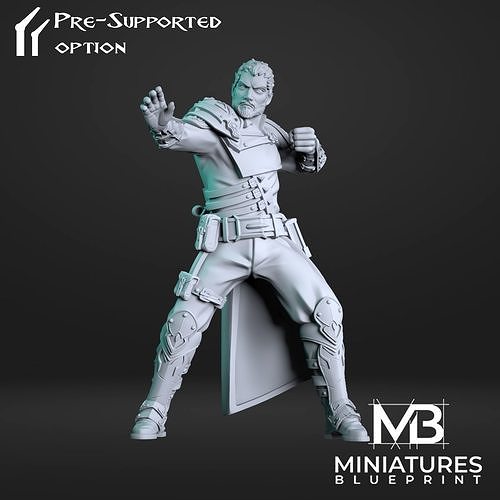 James BattleMage 3D print model