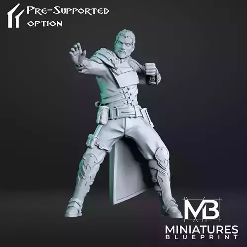 James BattleMage 3D print model