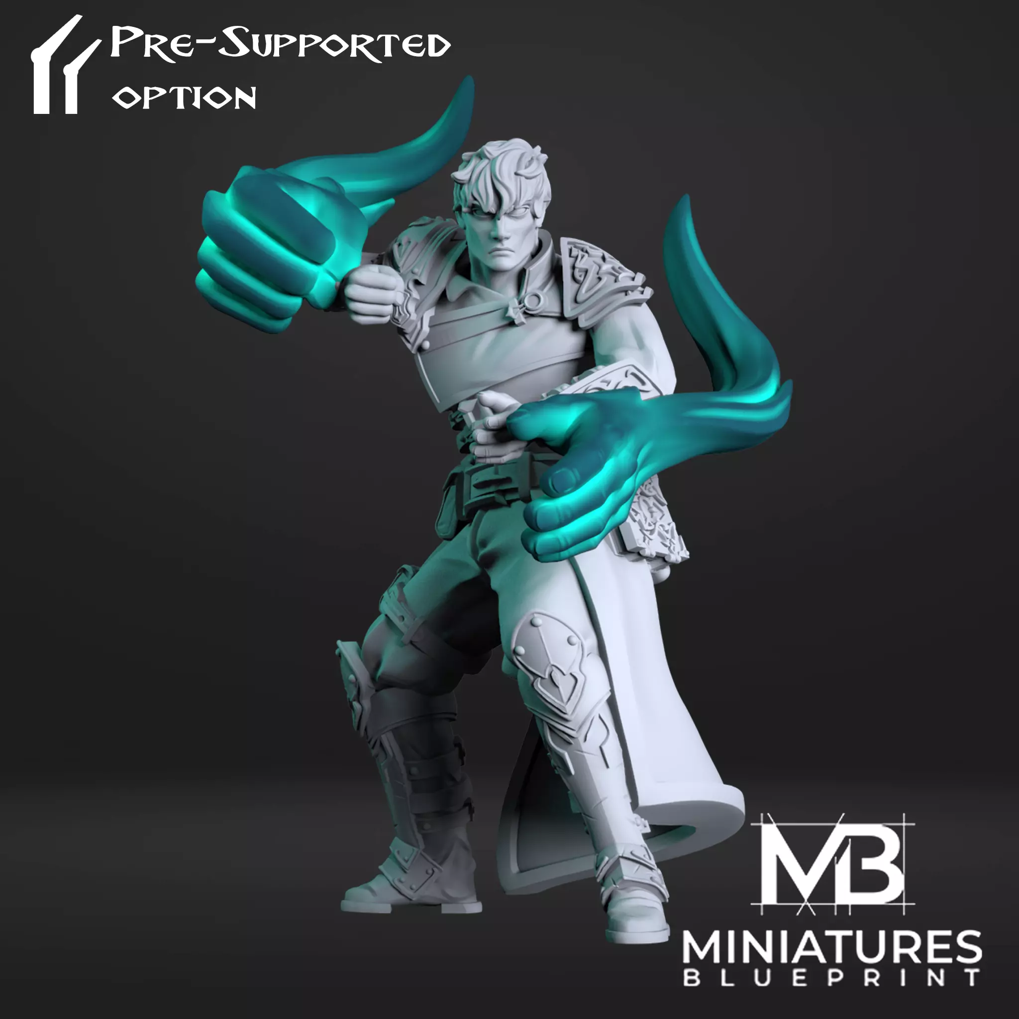 Kedor Spirit Mage 3D print model_0