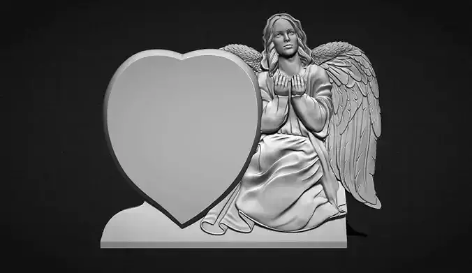 Angel Monuments 4 3D print model
