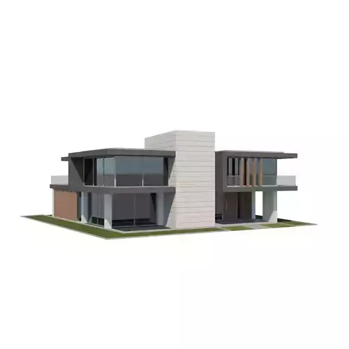 Contemporary House 03 by THREEDEE INC