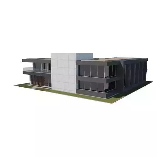 Contemporary House 05 by THREEDEE INC