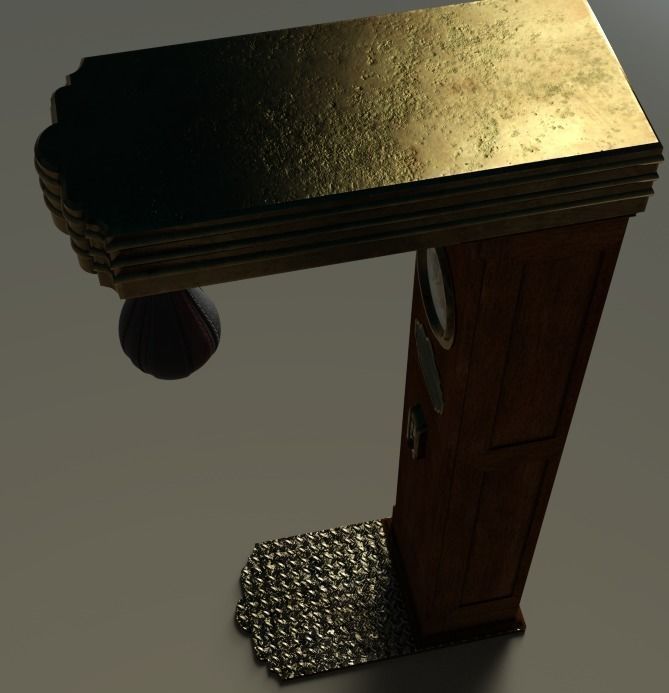 Punching Bag 3D model_4