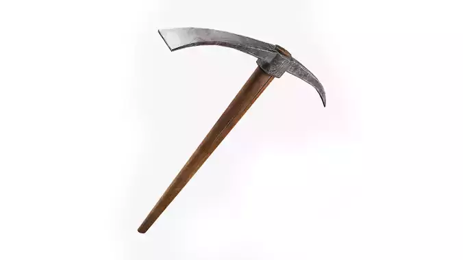 Pickaxe PBR wooden axe