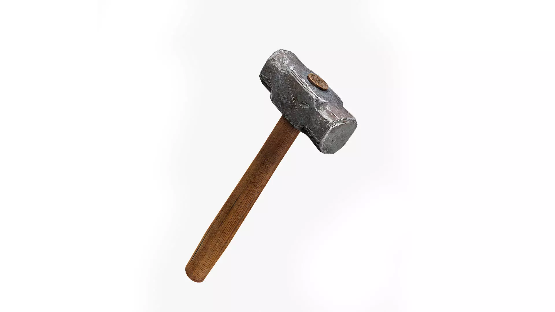 Hammer PBR Low-poly 3D model