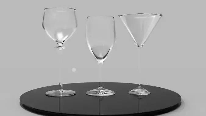 Wine glasses
