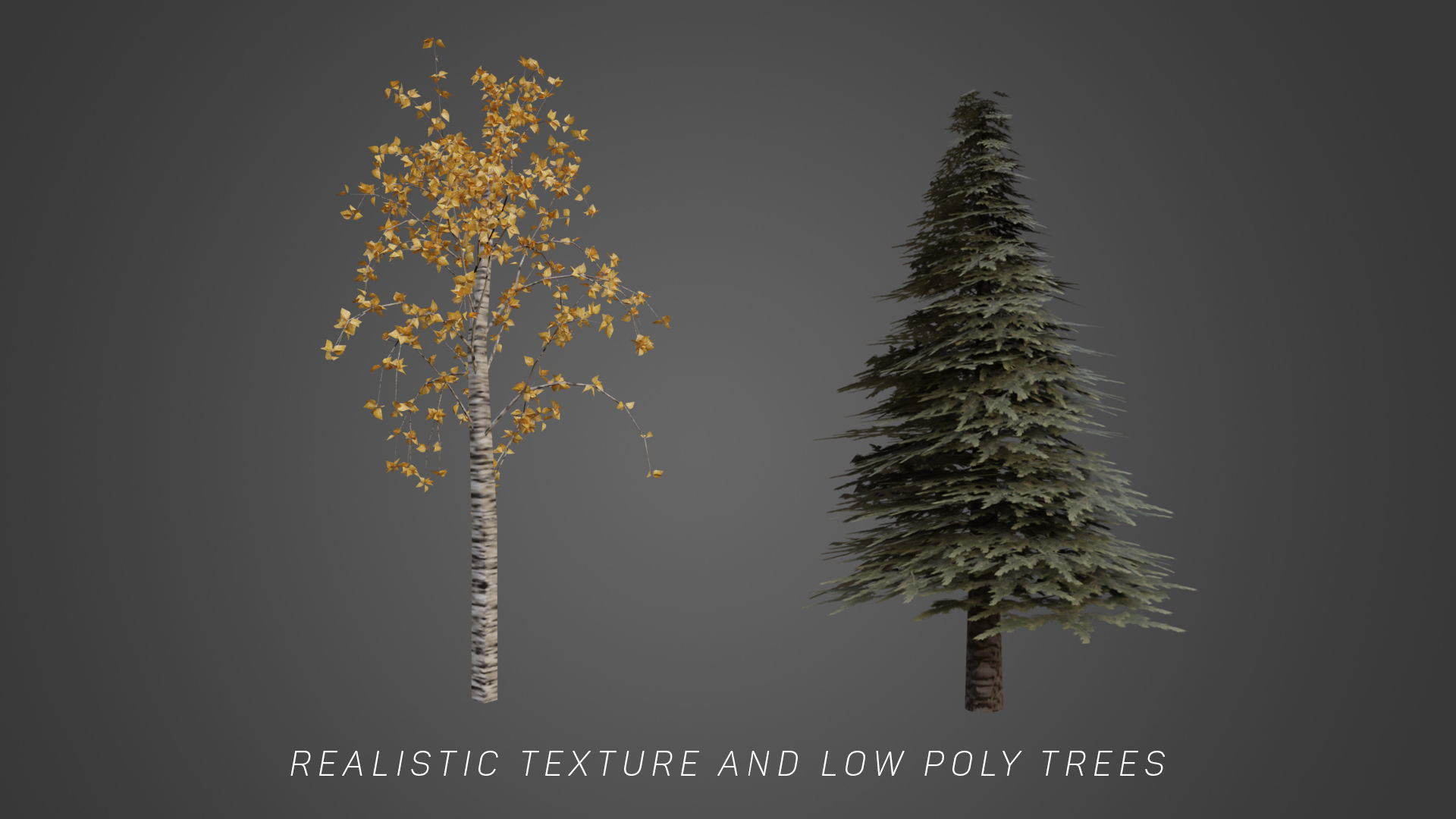FOREST JUNGLE PACK FOR GAMES LOW POLY TREES and OTHERS Low-poly 3D model_5