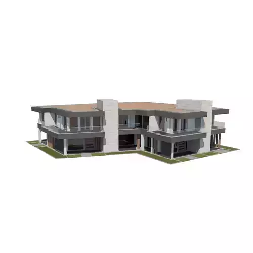 Contemporary House 11 by THREEDEE INC