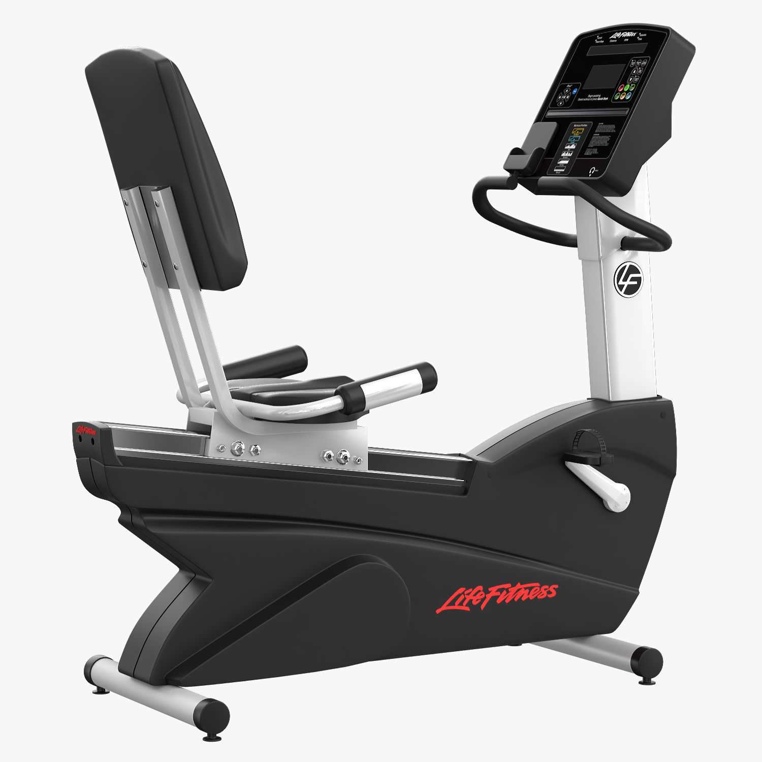 Club Series Recumbent Lifecycle 3D model_1