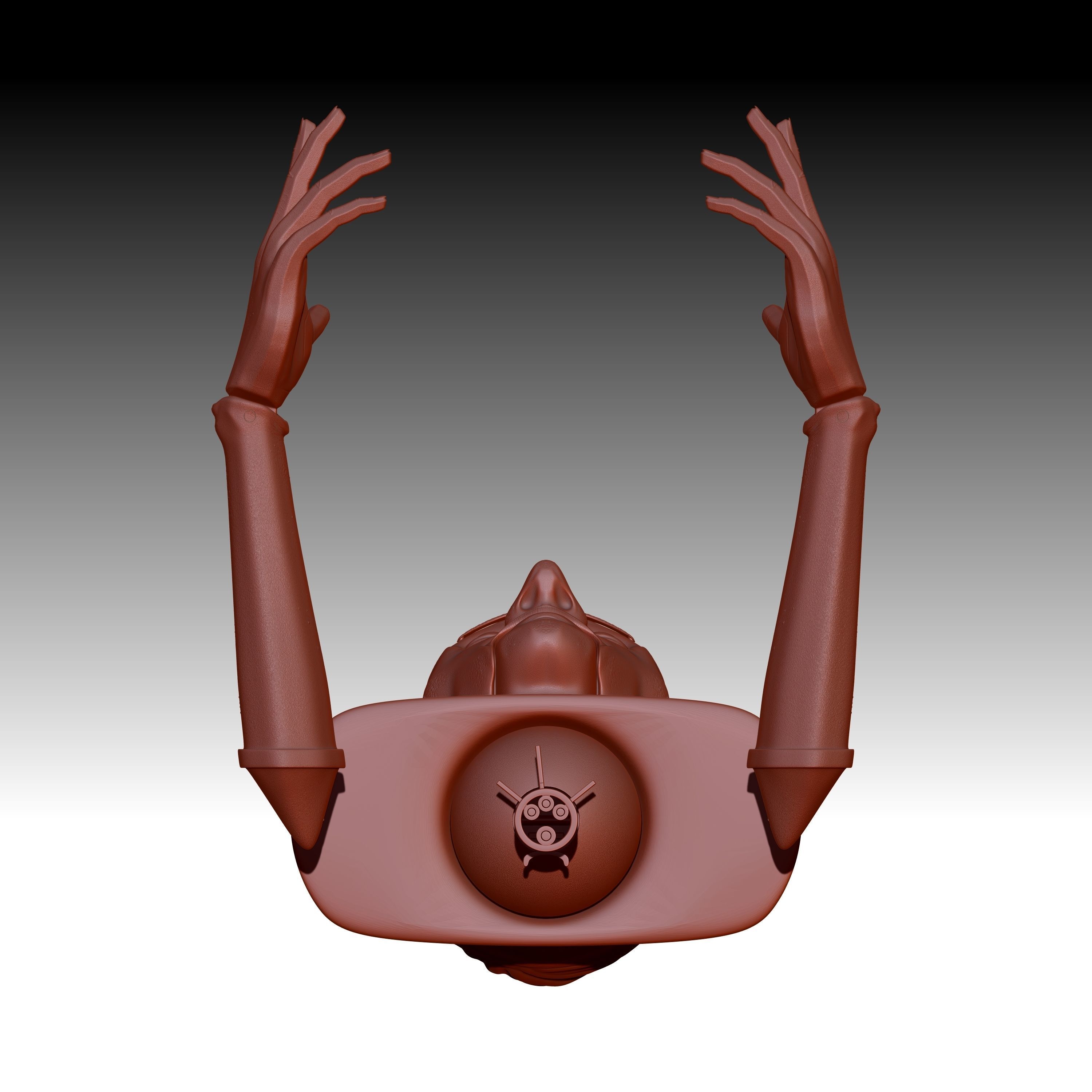 BETA Titere de Varilla 003 Rod Puppet 003 Free 3D print model_11