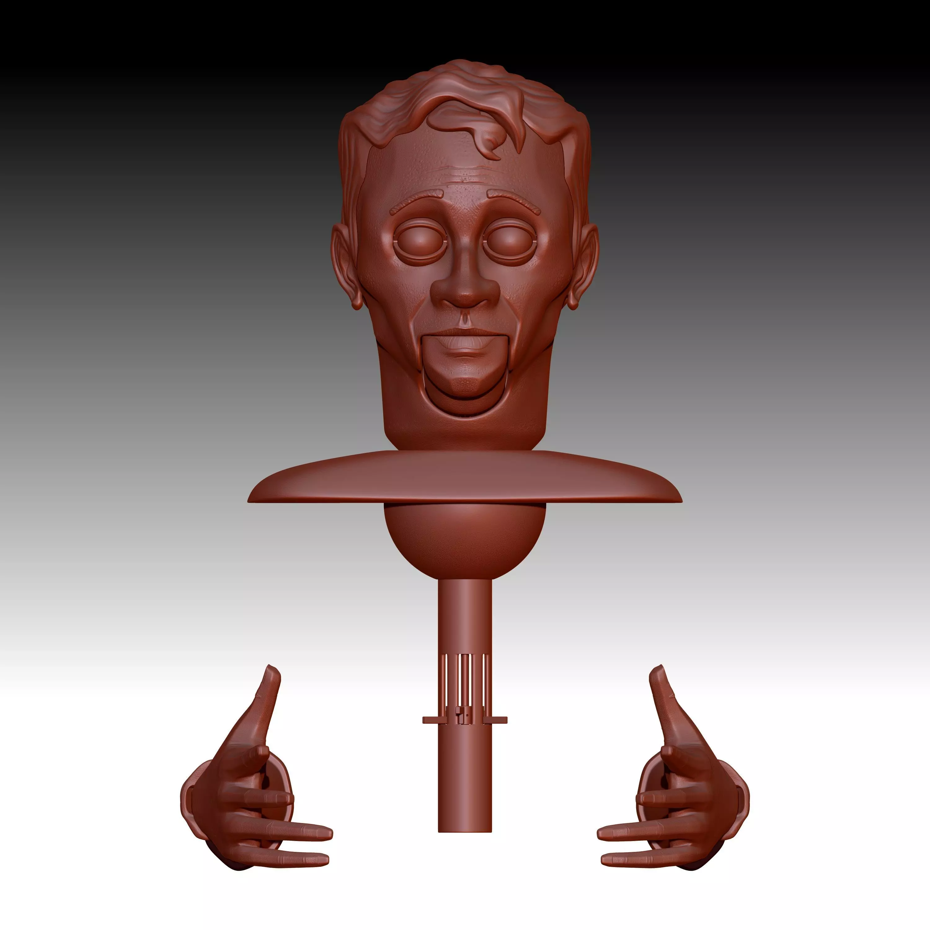 BETA Titere de Varilla 003 Rod Puppet 003 Free 3D print model_0