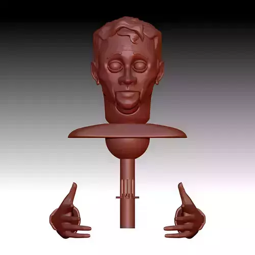 BETA Titere de Varilla 003 Rod Puppet 003