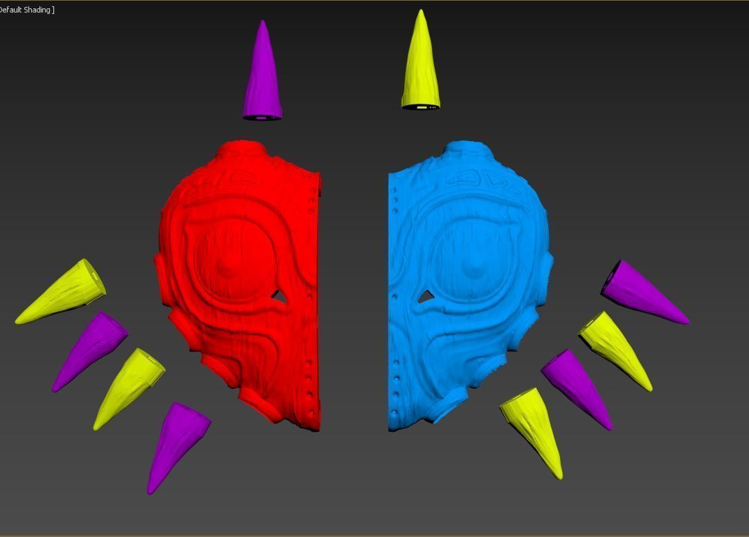 majoras mask - stl files for print 3d 3D model 3D printable | CGTrader