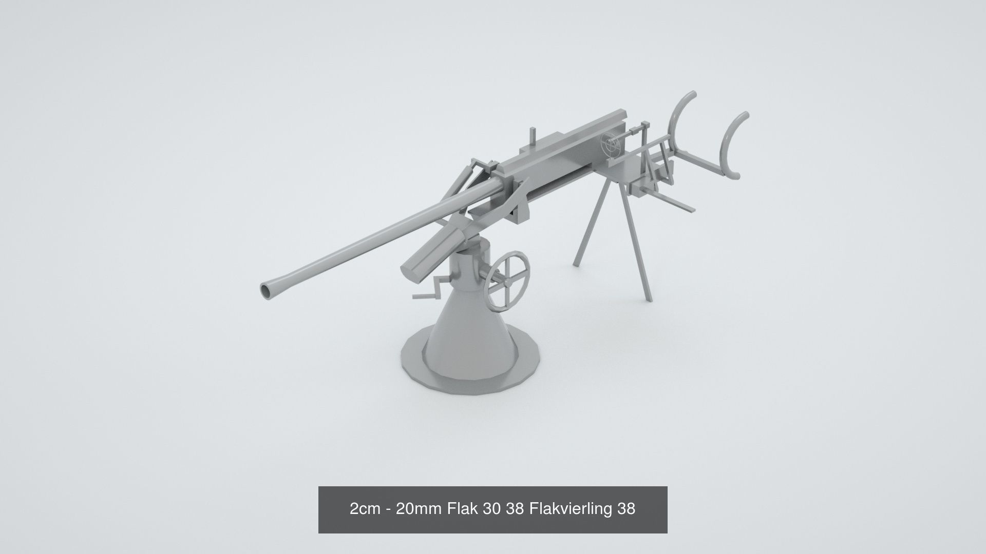 Complete World War 2 Naval Artillery and Equipment 3D Model Collection_29