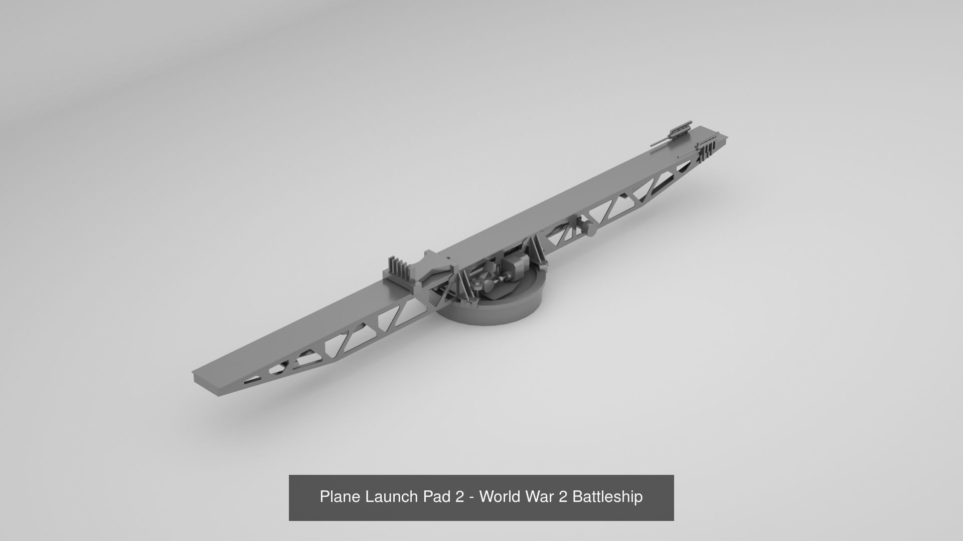 Complete World War 2 Naval Artillery and Equipment 3D Model Collection_7