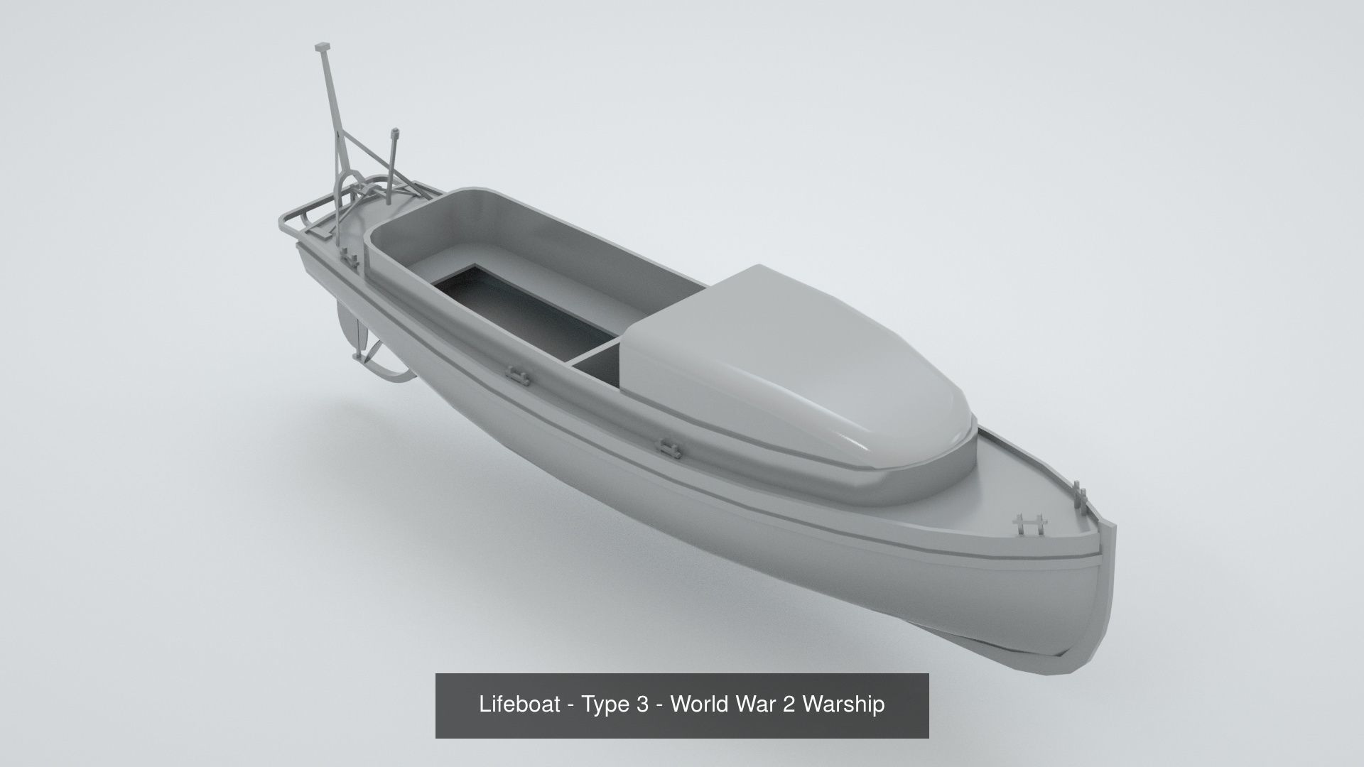 Complete World War 2 Naval Artillery and Equipment 3D Model Collection_39