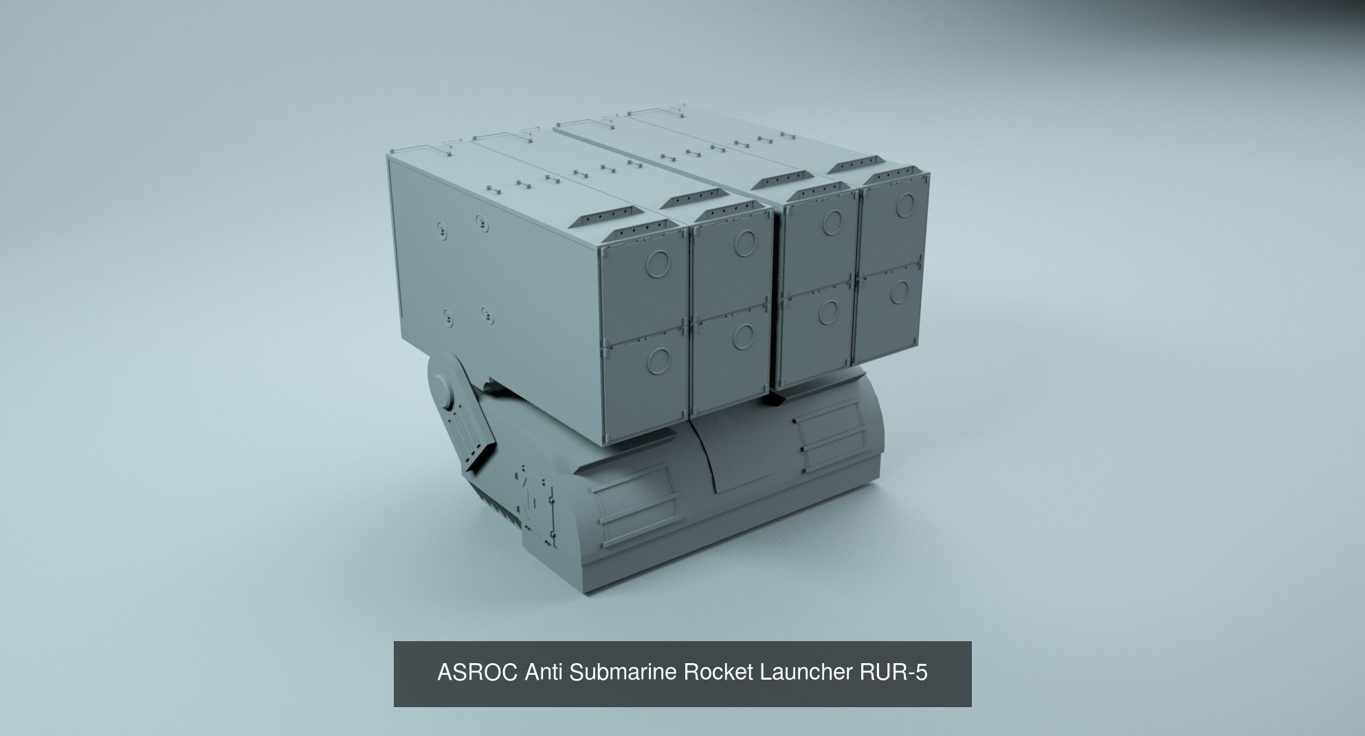 Complete World War 2 Naval Artillery and Equipment 3D Model Collection_12