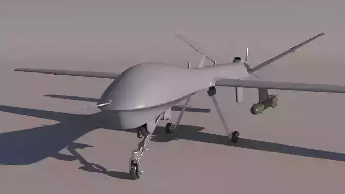 Predator UAV for 3Dprint