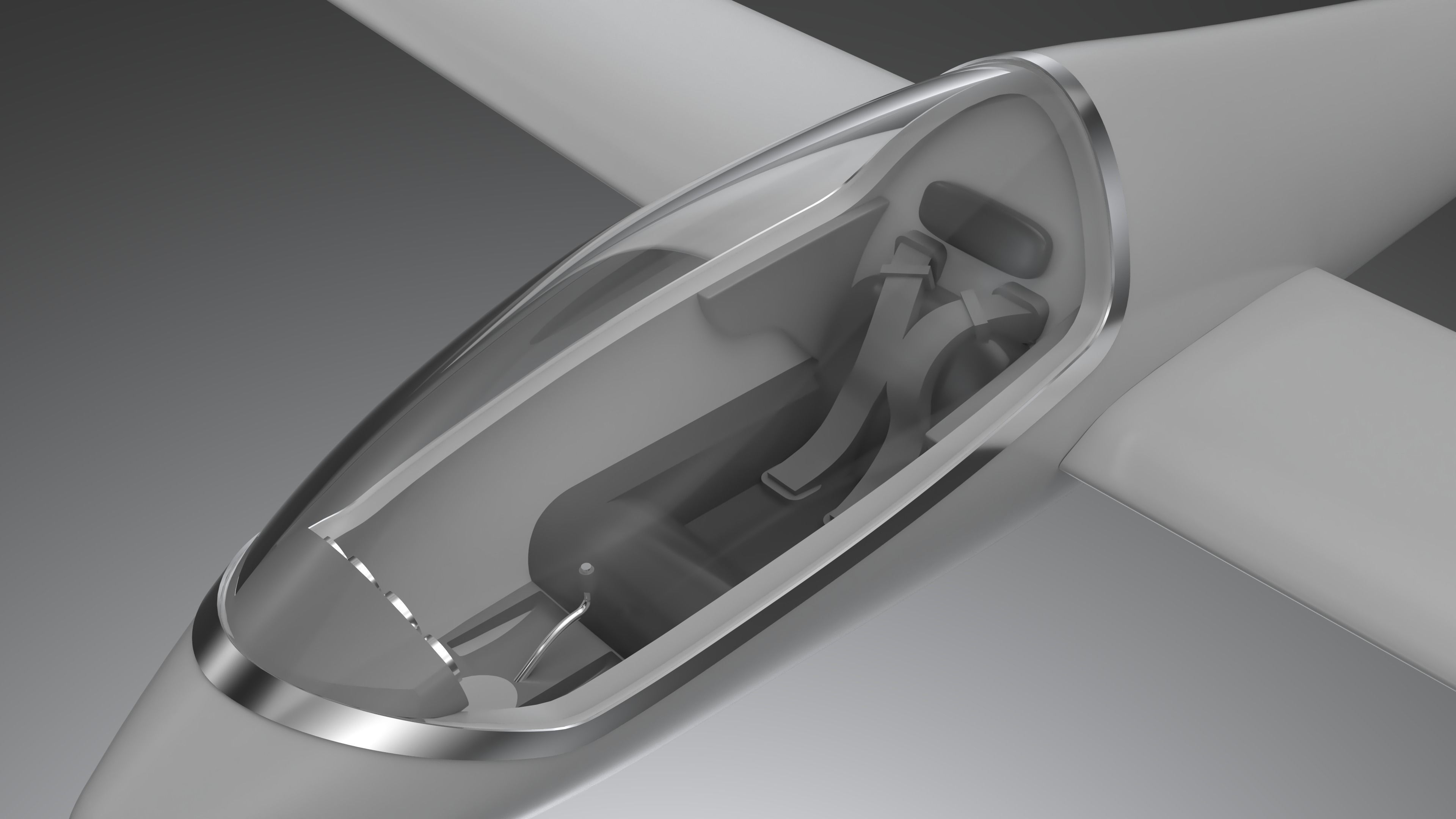 glider 3D print model_1