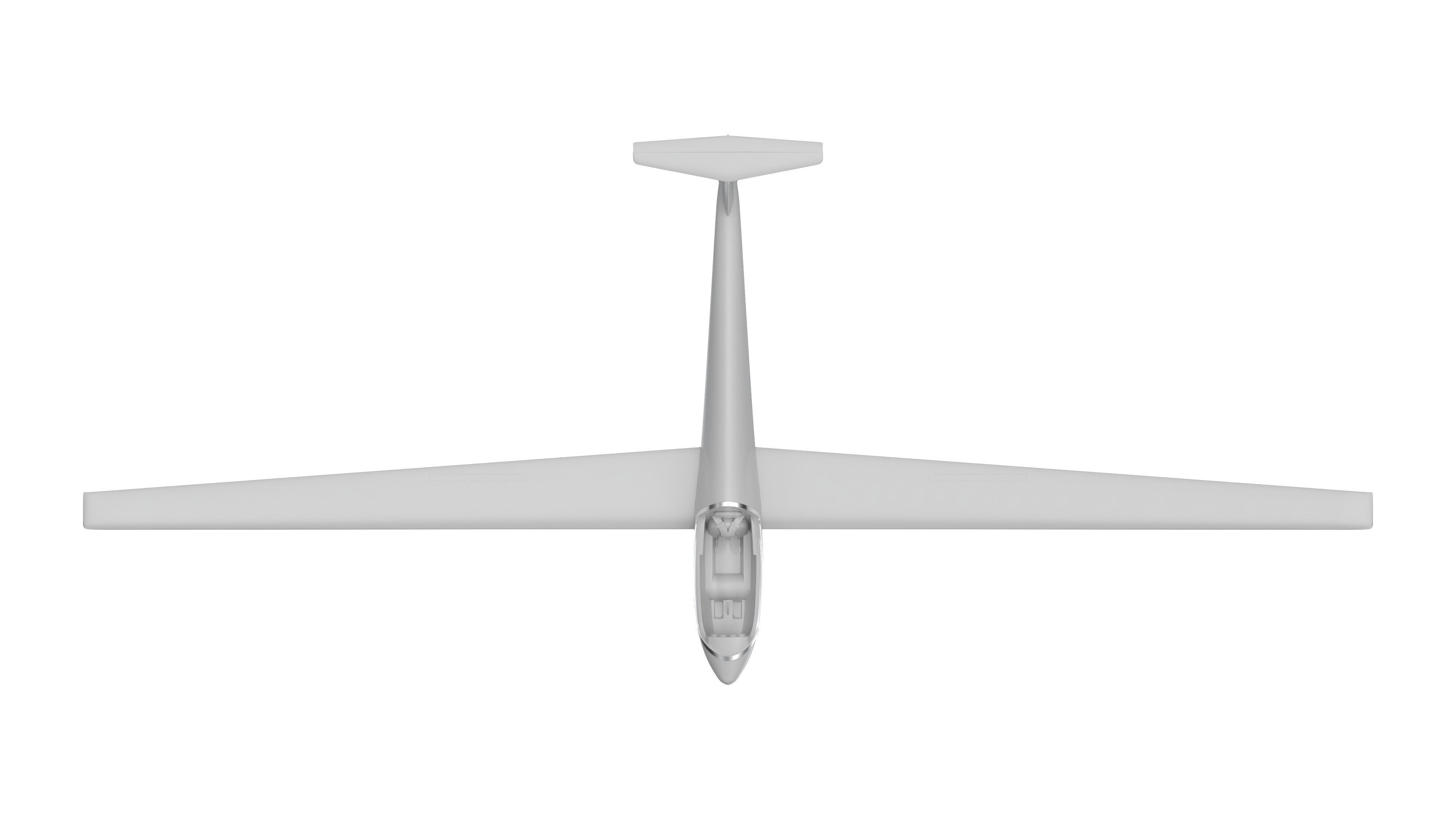 glider 3D print model_2