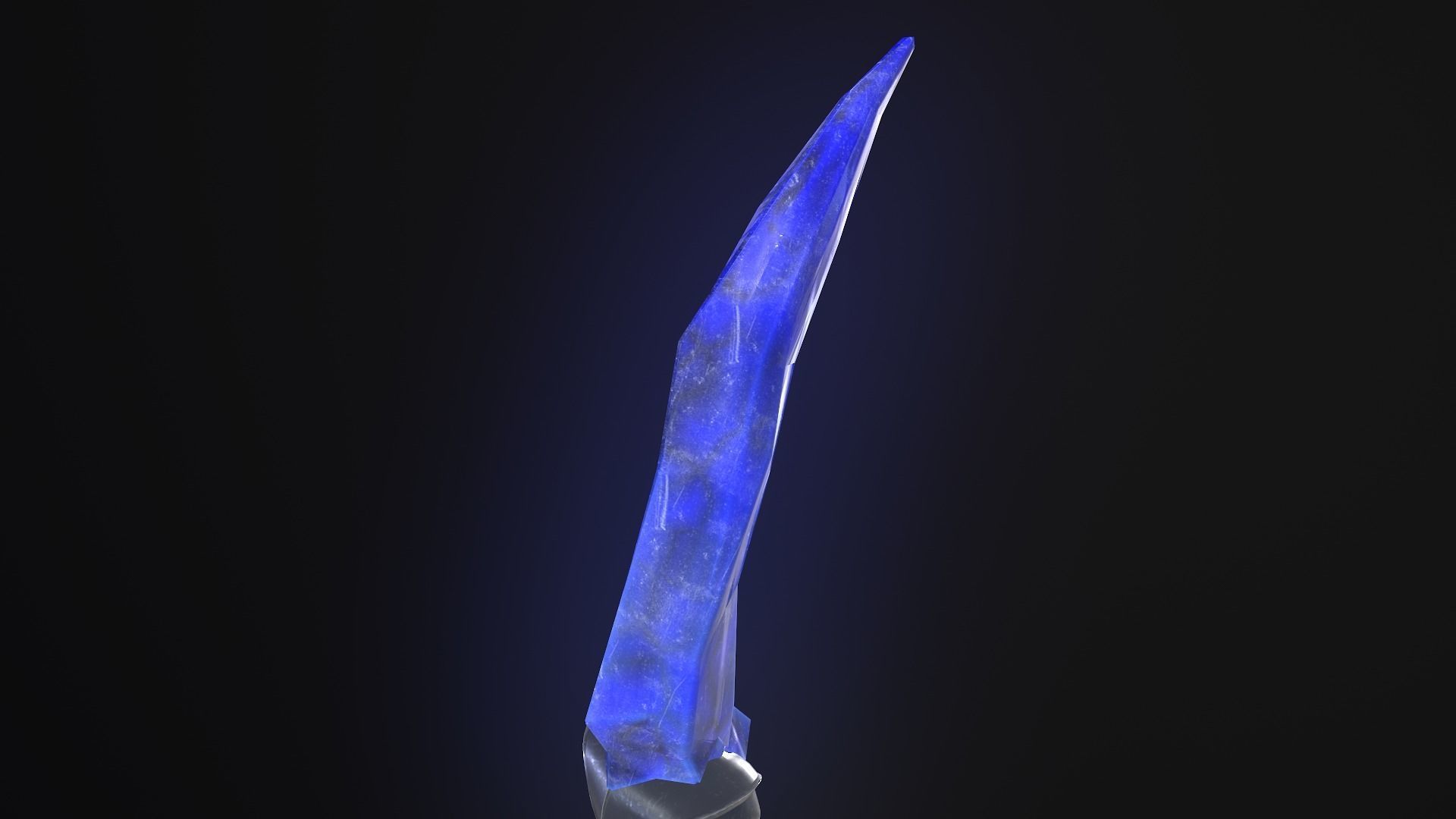 stylized fantasy dagger pack Low-poly 3D model_14