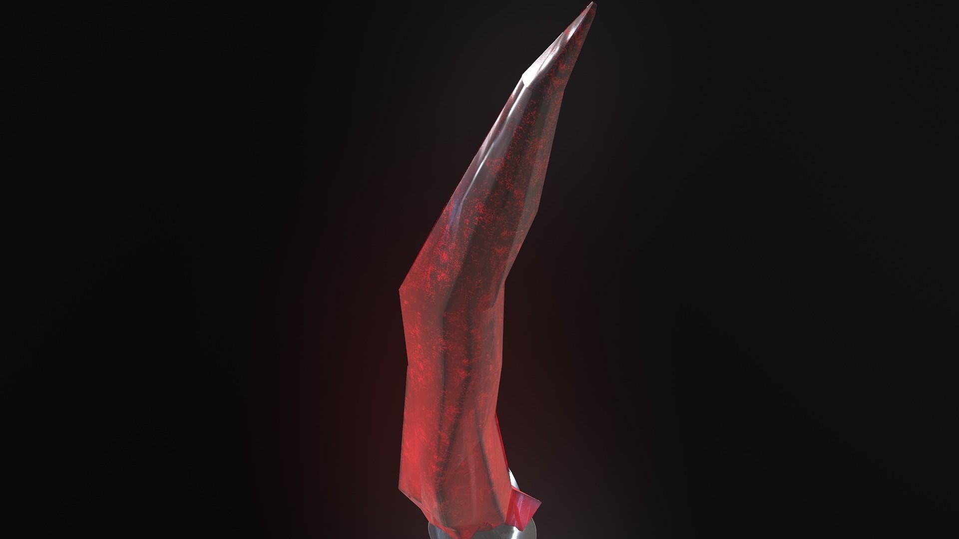 stylized fantasy dagger pack Low-poly 3D model_26