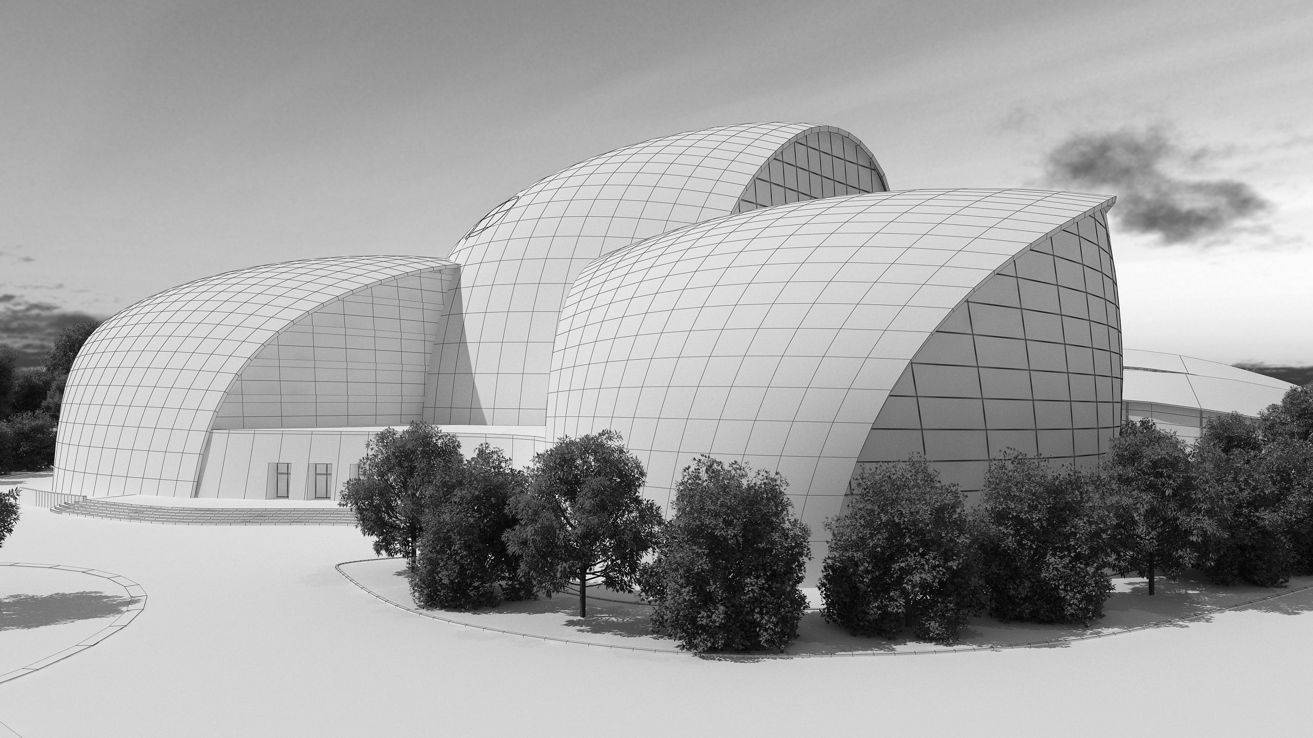 0072 - Cinemas Complex - 2Ds Plans - 3Ds Files 3D model_23