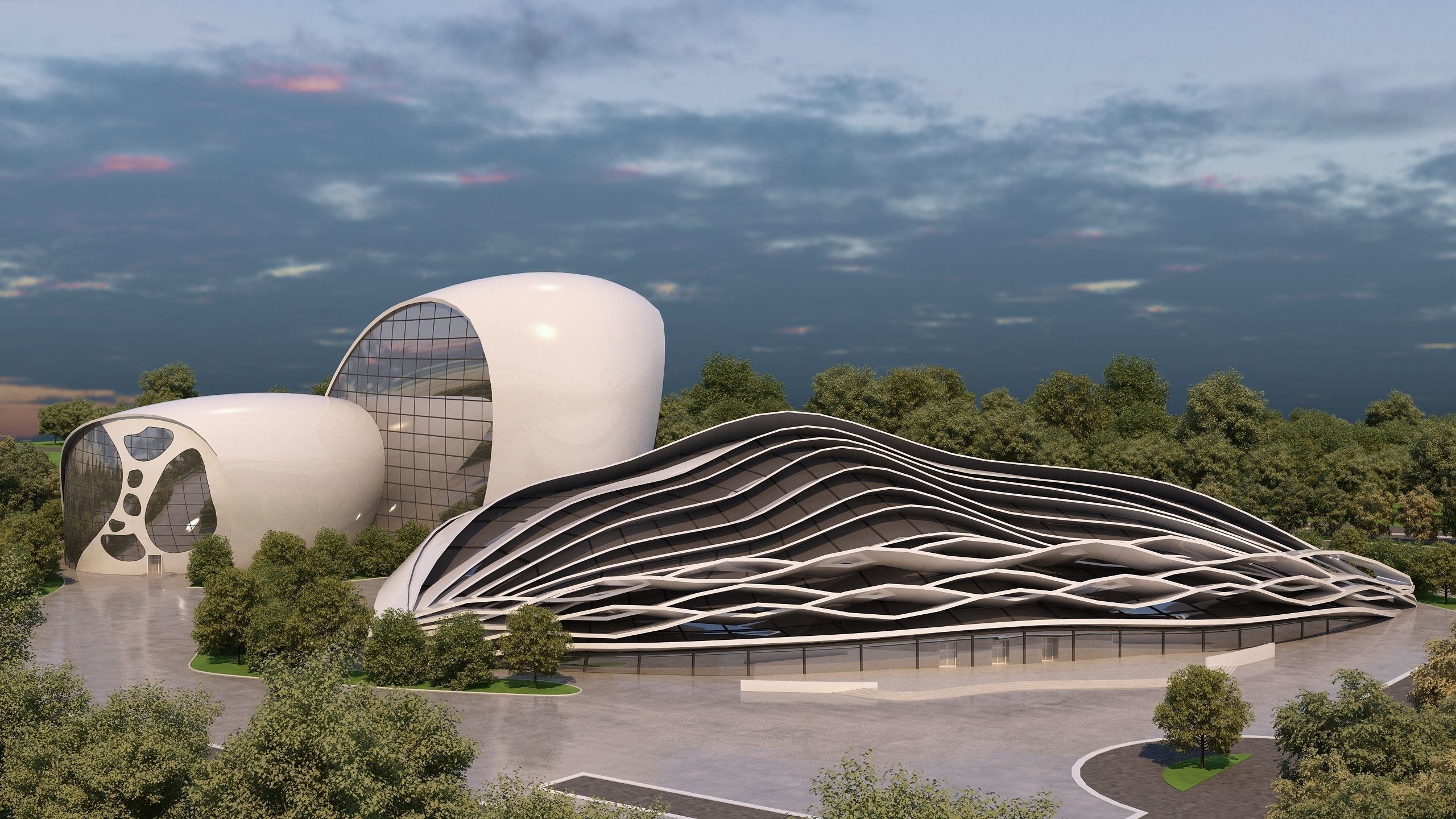 0072 - Cinemas Complex - 2Ds Plans - 3Ds Files 3D model_4