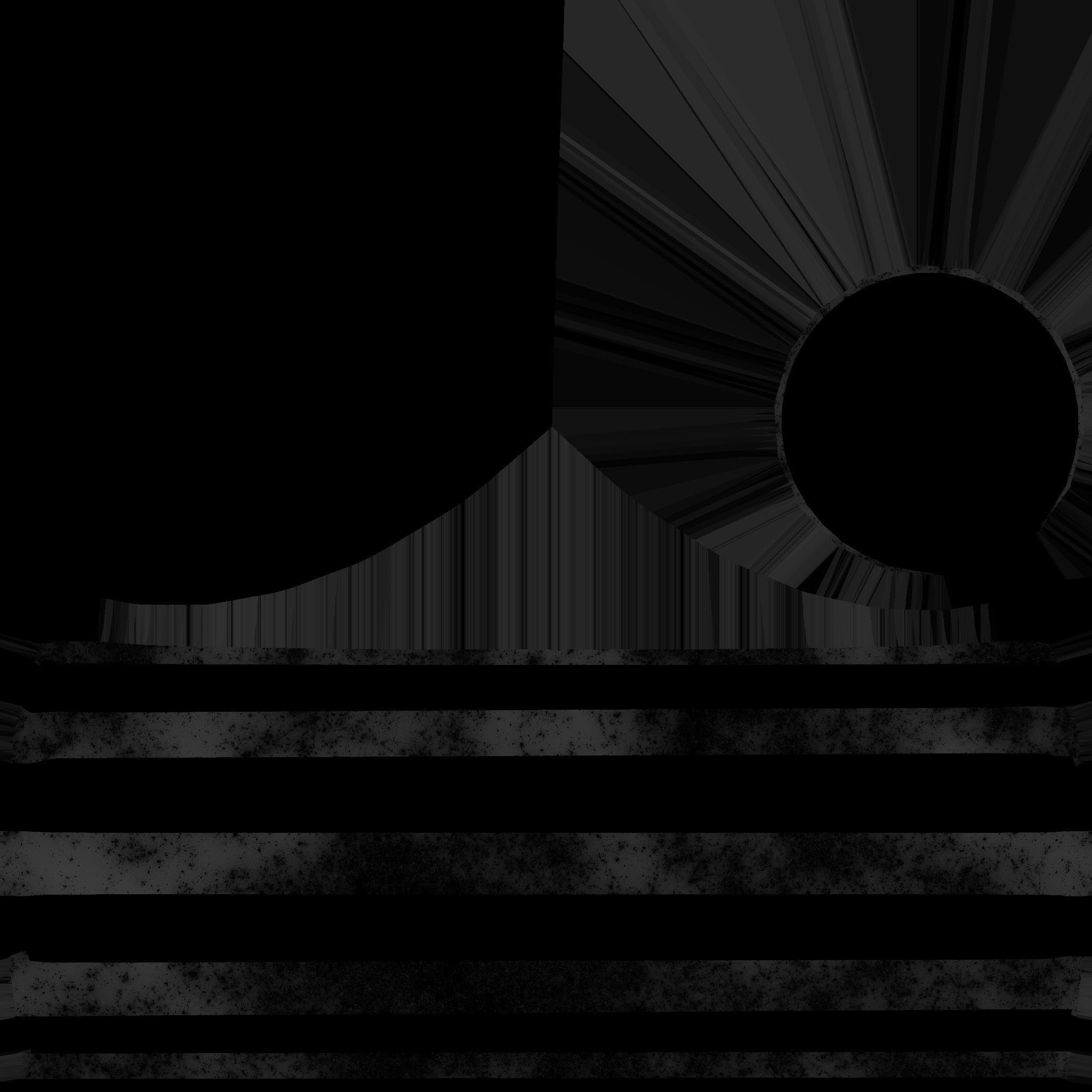 Barrel two vases Free low-poly 3D model_7