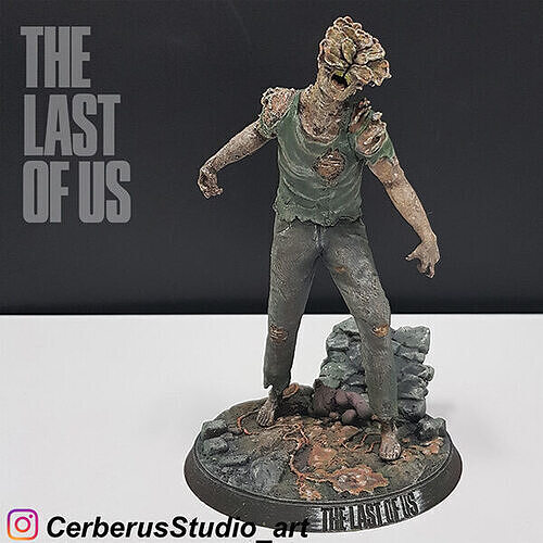 THE LAST OF US - CLICKER - chasqueador Masculino 3D print model