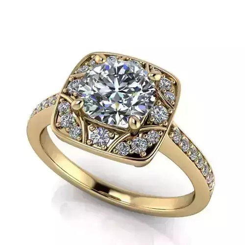 Contemporary decorative ring