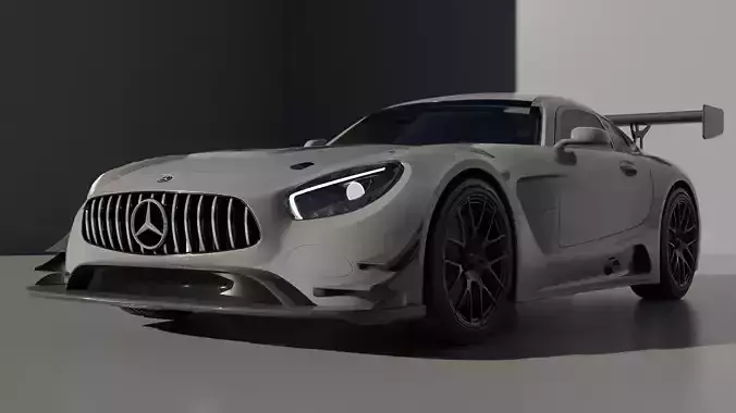 Car Rigged - Mercedes AMG GT3