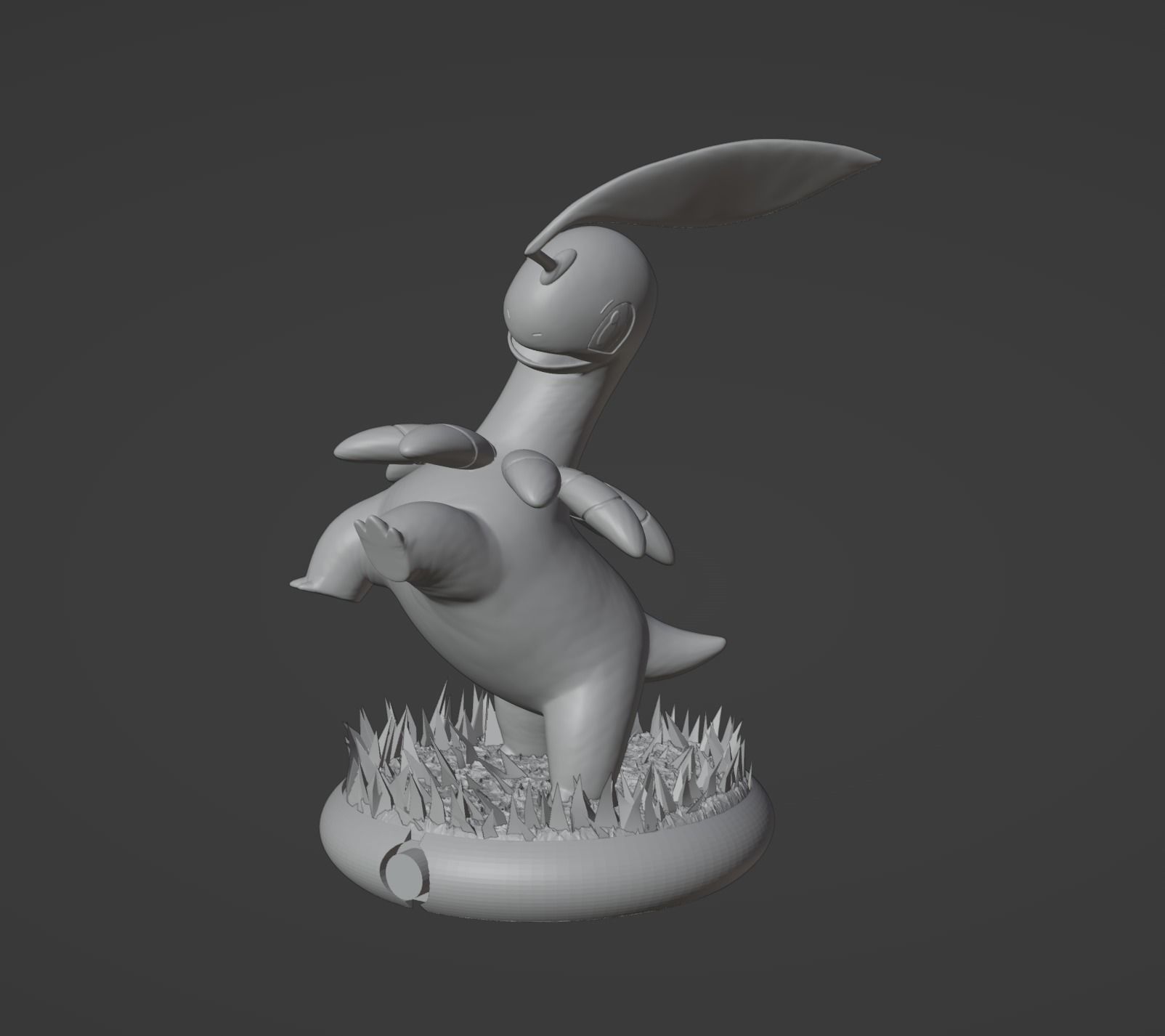 Chikorita Bayleef and Meganium 3D print model 3D print model_23