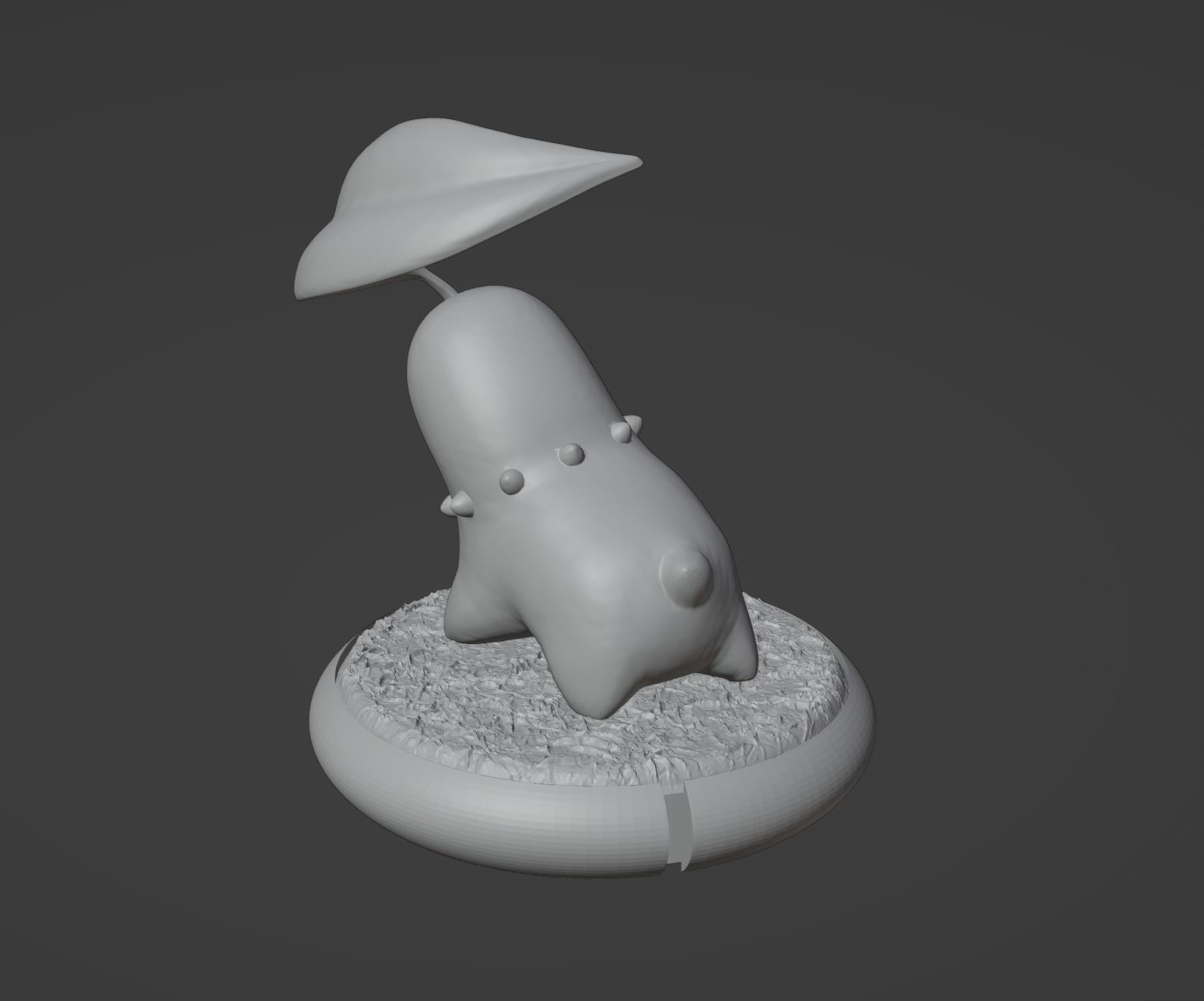 Chikorita Bayleef and Meganium 3D print model 3D print model_15
