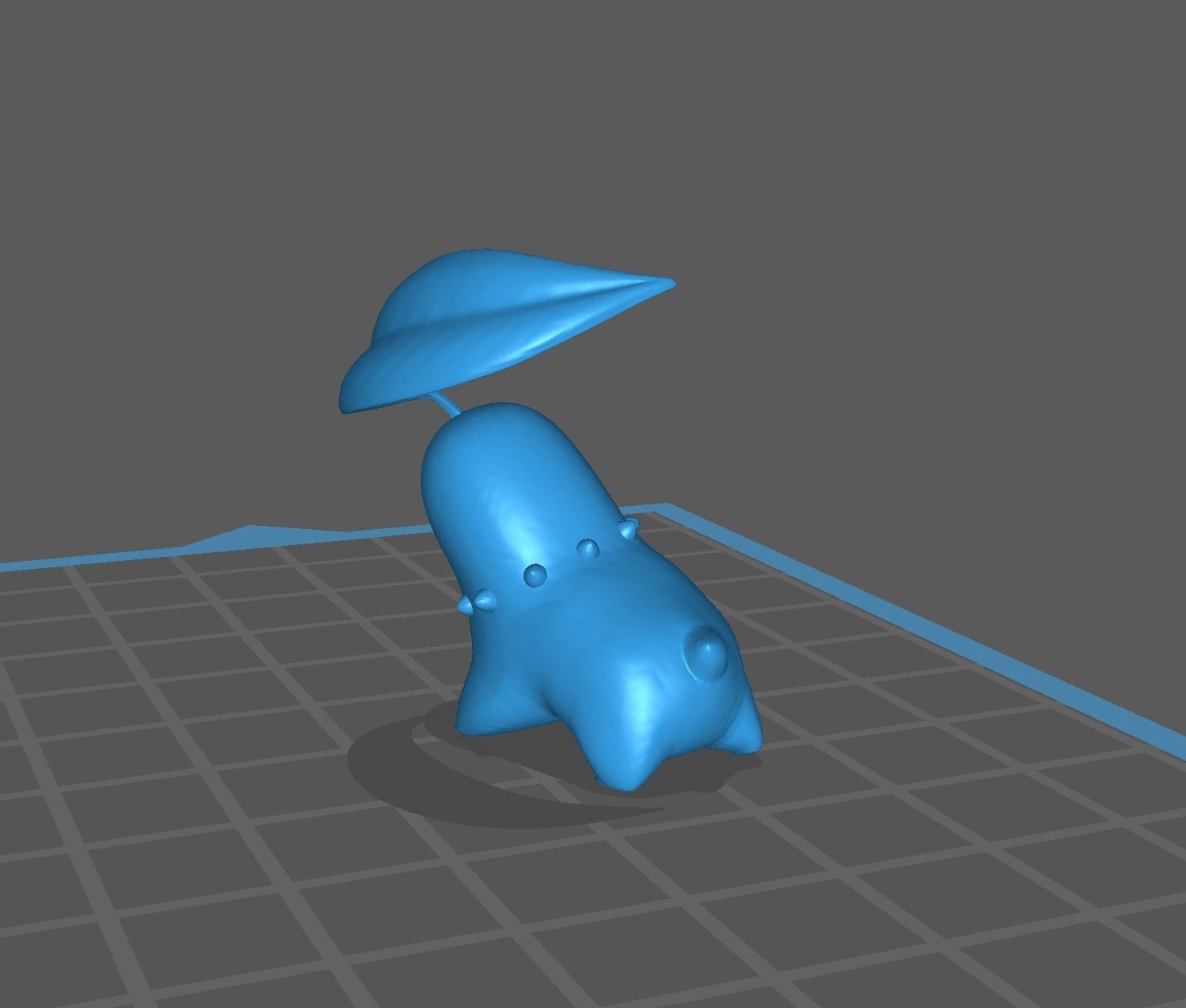 Chikorita Bayleef and Meganium 3D print model 3D print model_20