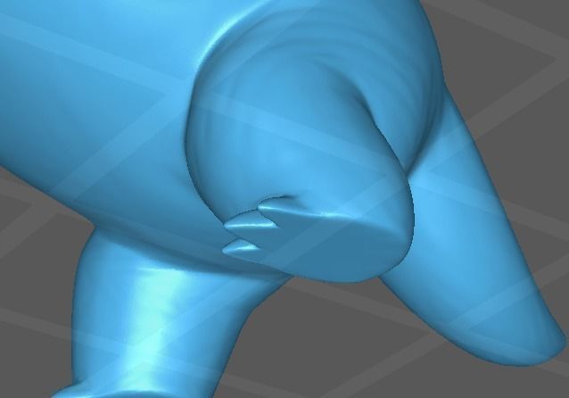 Chikorita Bayleef and Meganium 3D print model 3D print model_39