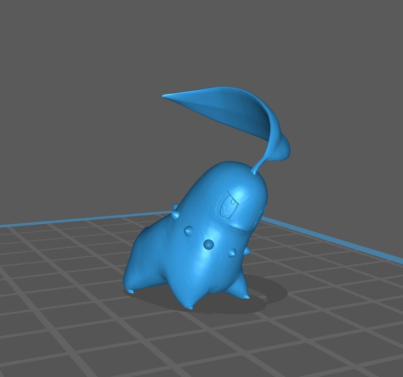 Chikorita Bayleef and Meganium 3D print model 3D print model_18