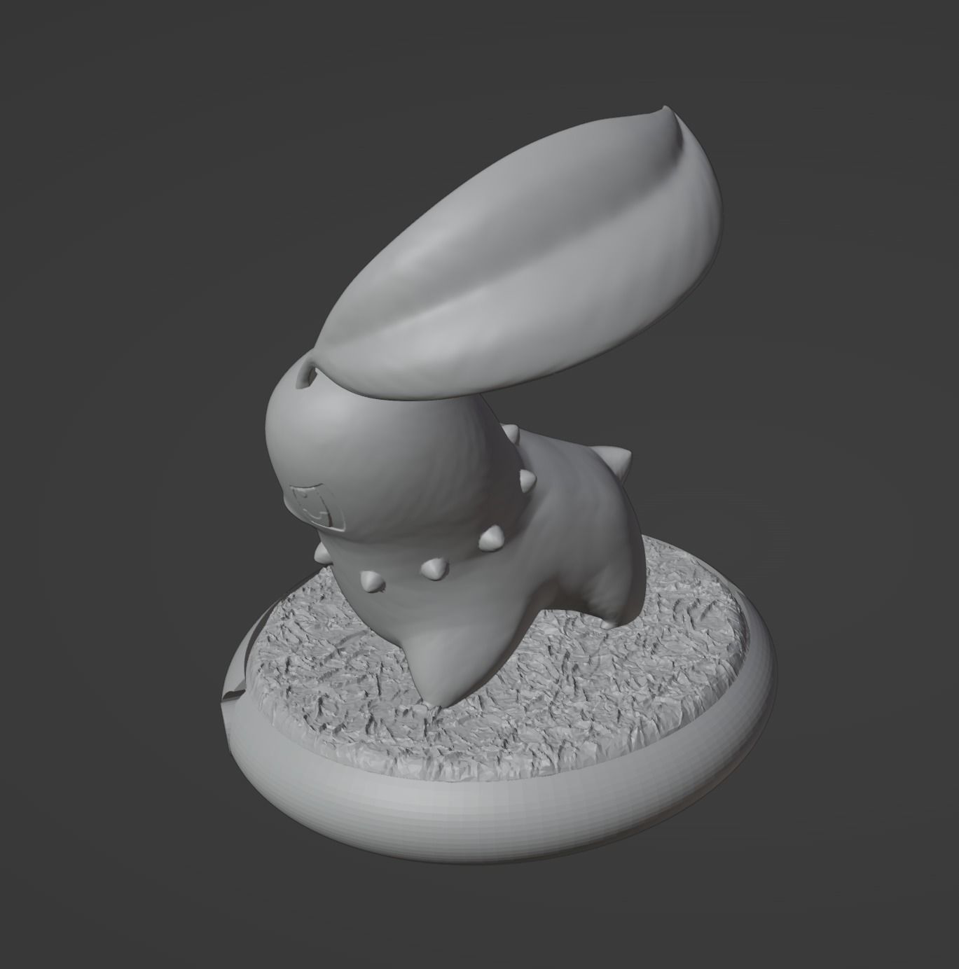 Chikorita Bayleef and Meganium 3D print model 3D print model_14