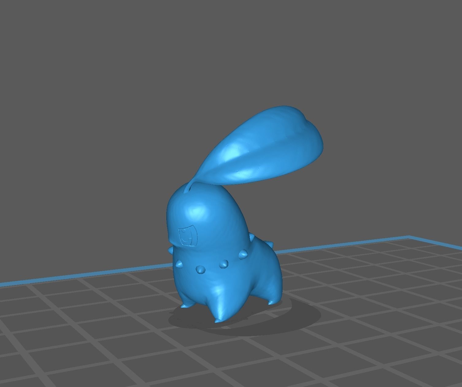 Chikorita Bayleef and Meganium 3D print model 3D print model_19