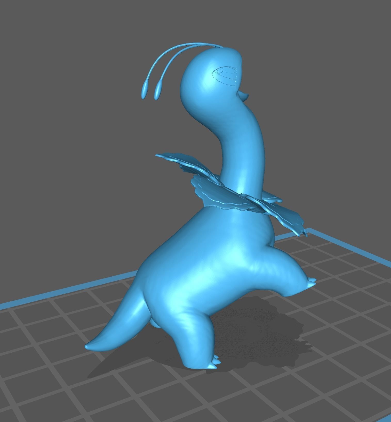 Chikorita Bayleef and Meganium 3D print model 3D print model_45