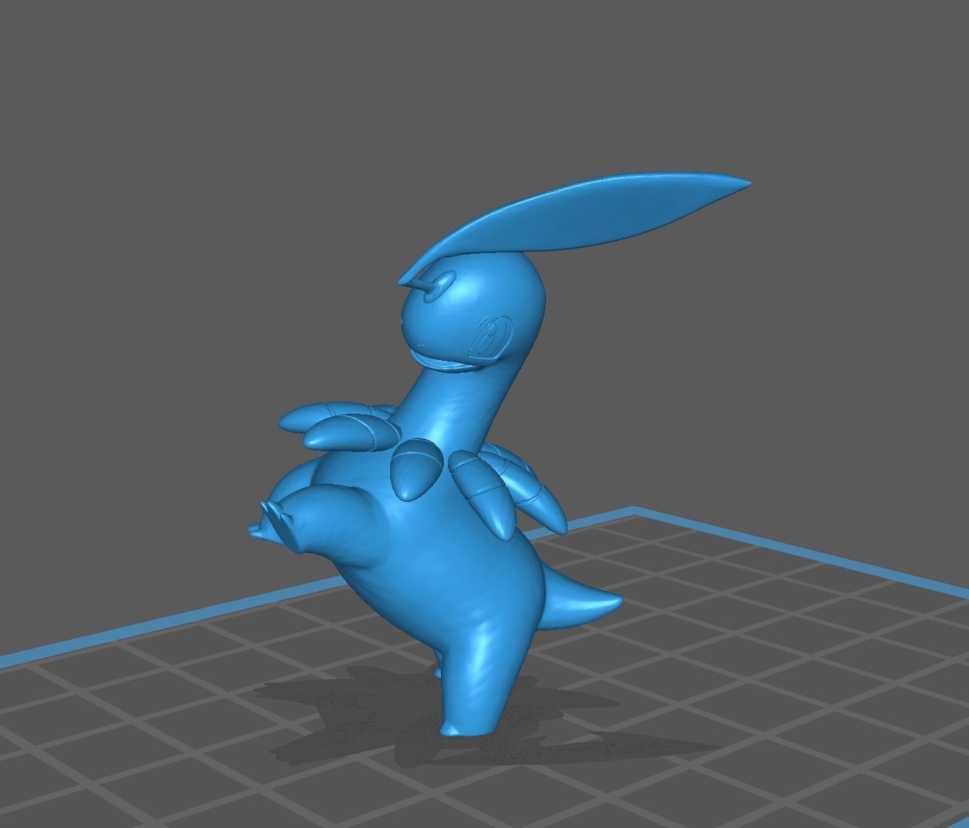 Chikorita Bayleef and Meganium 3D print model 3D print model_28