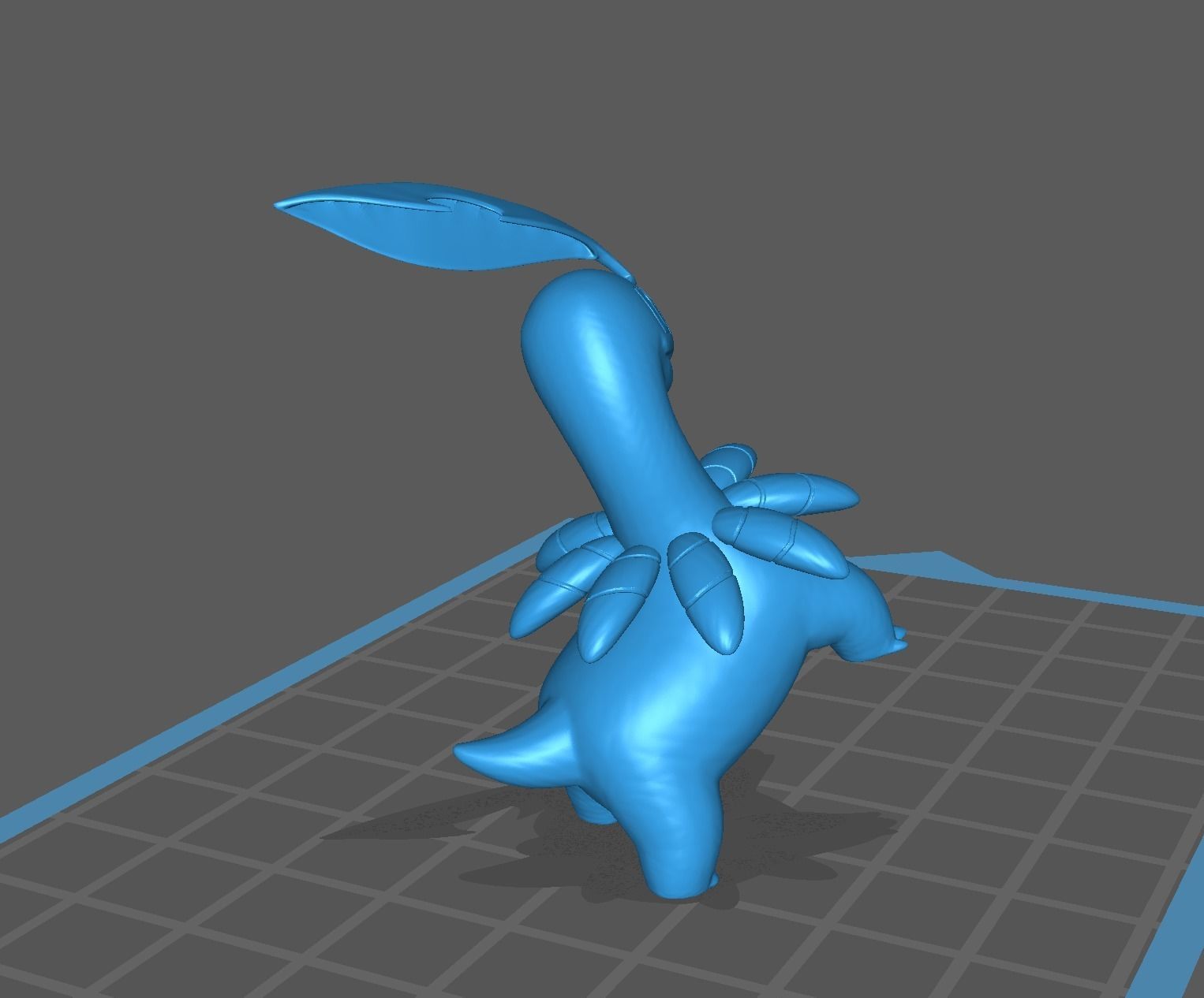 Chikorita Bayleef and Meganium 3D print model 3D print model_30