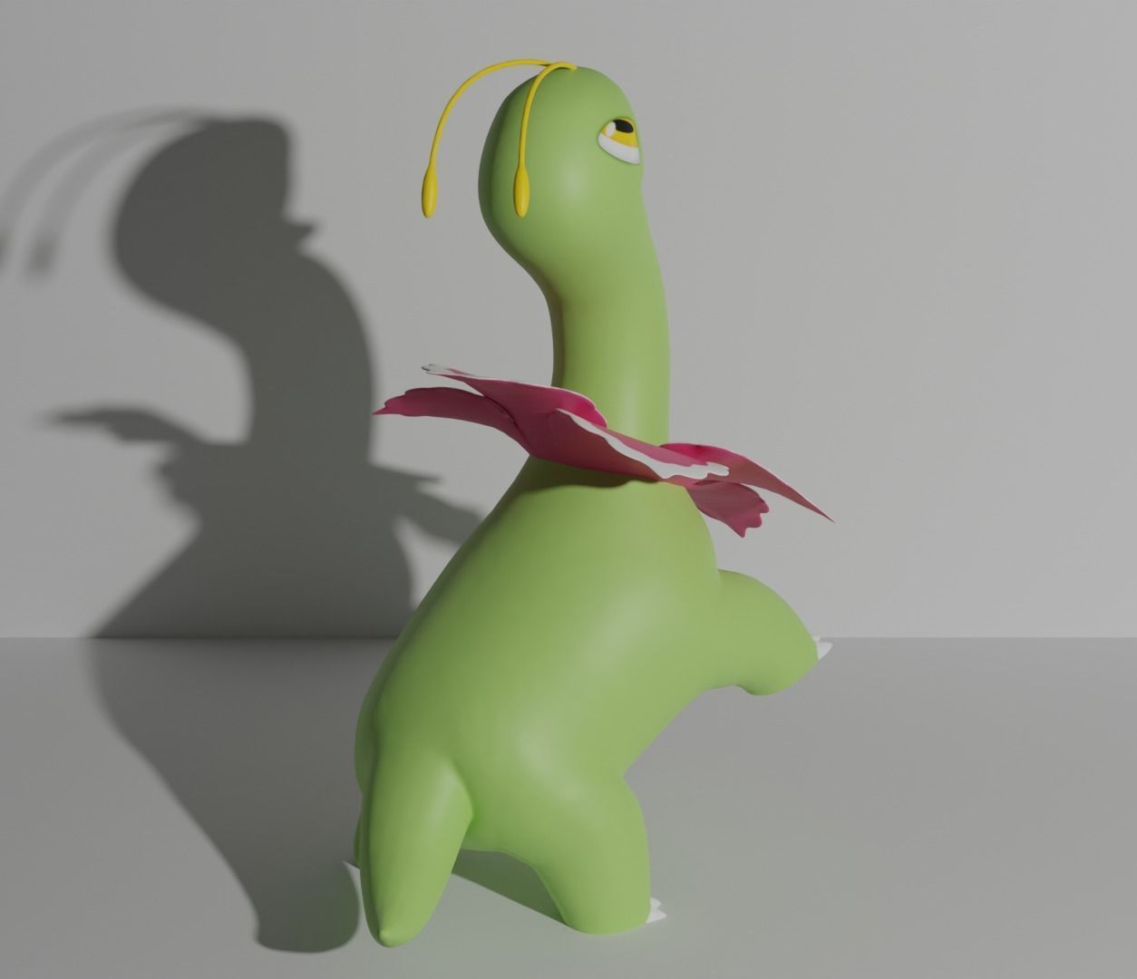Chikorita Bayleef and Meganium 3D print model 3D print model_13