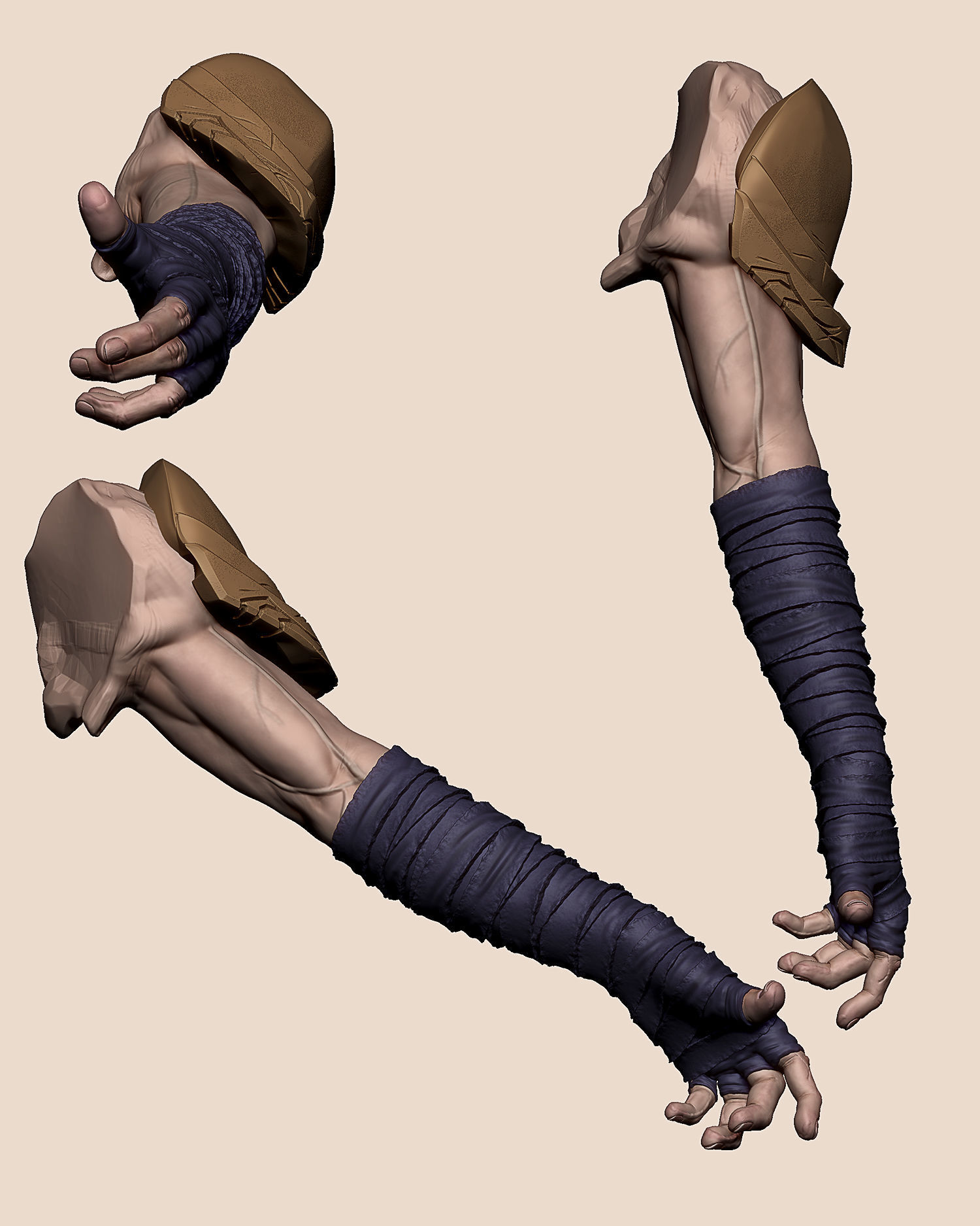 Jhin League of Legends statue 3D print model_15