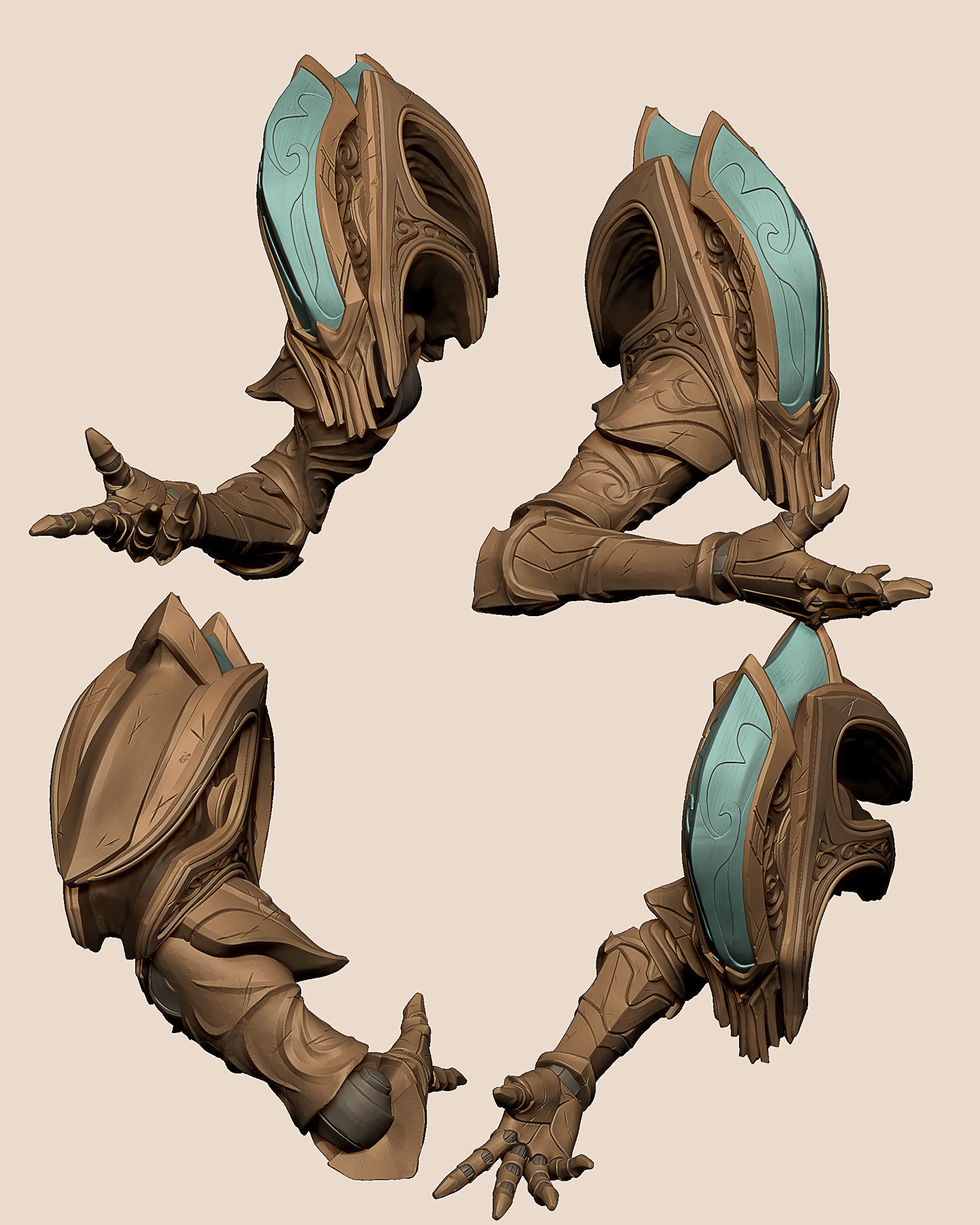 Jhin League of Legends statue 3D print model_14