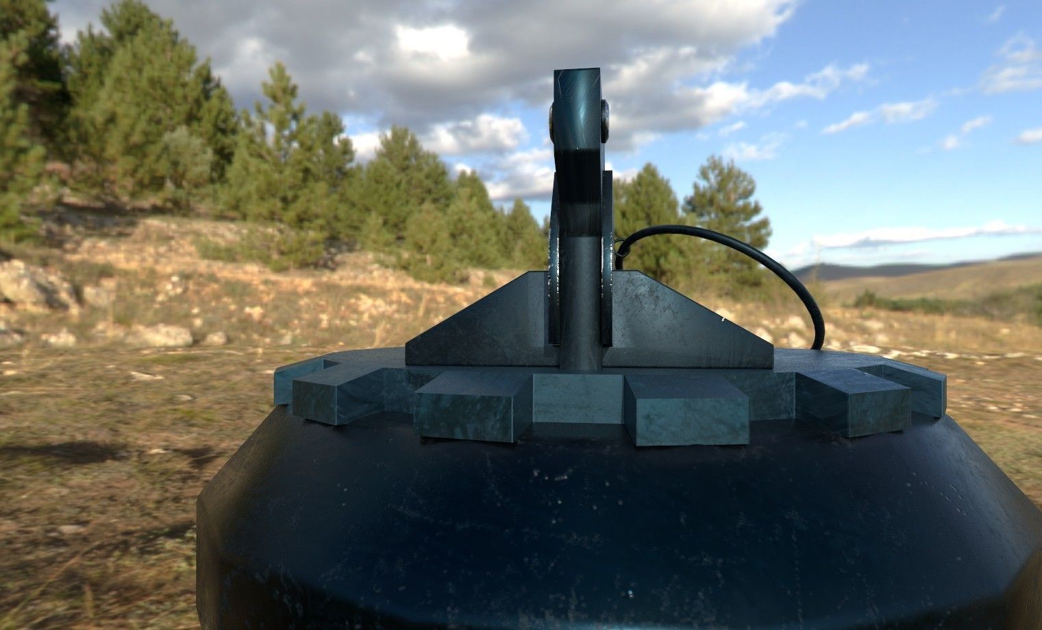 3D Graned VFXpoint88 Low-poly 3D model_10