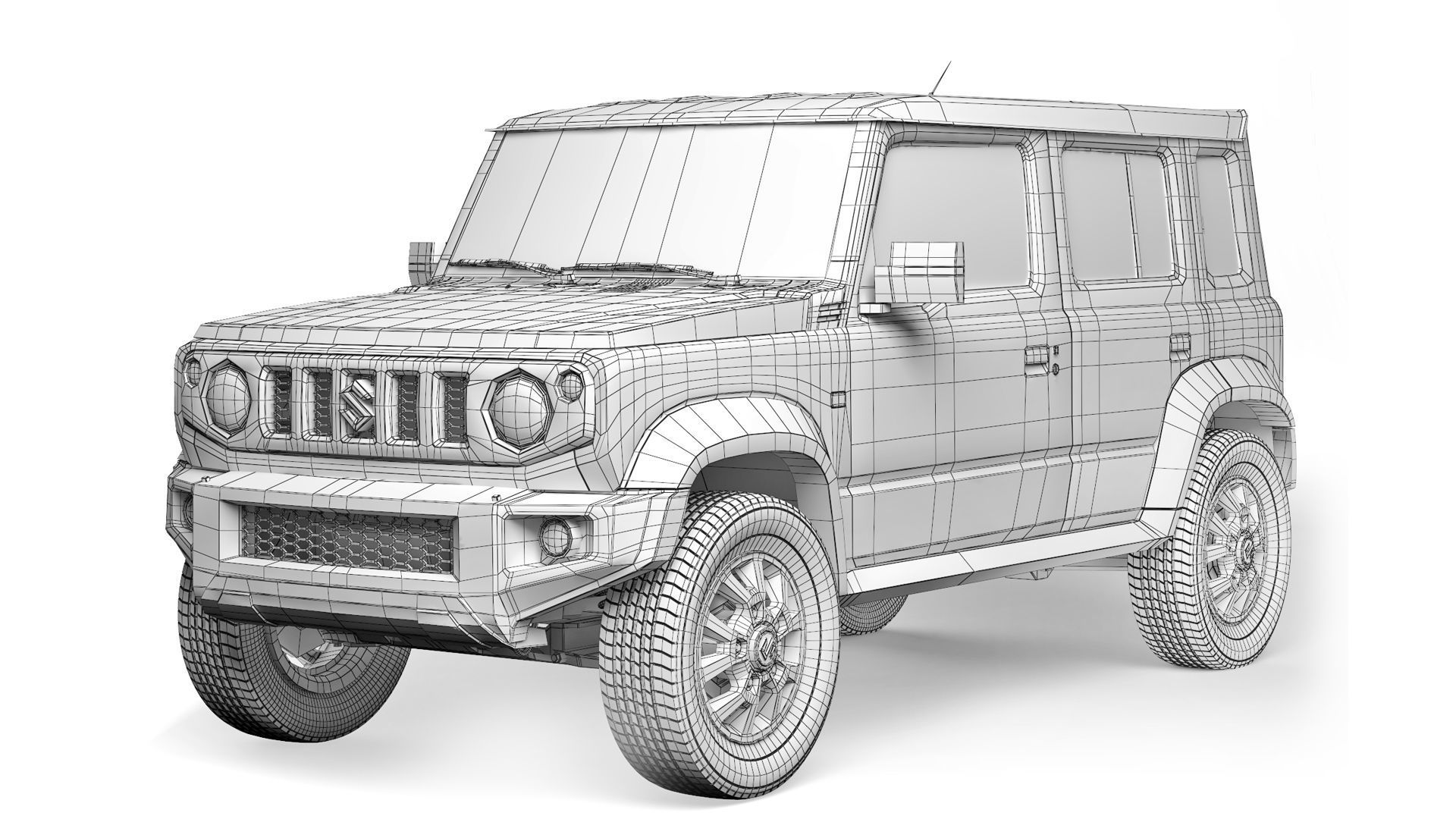 Suzuki Jimny 5-Door 2023 3D model_8