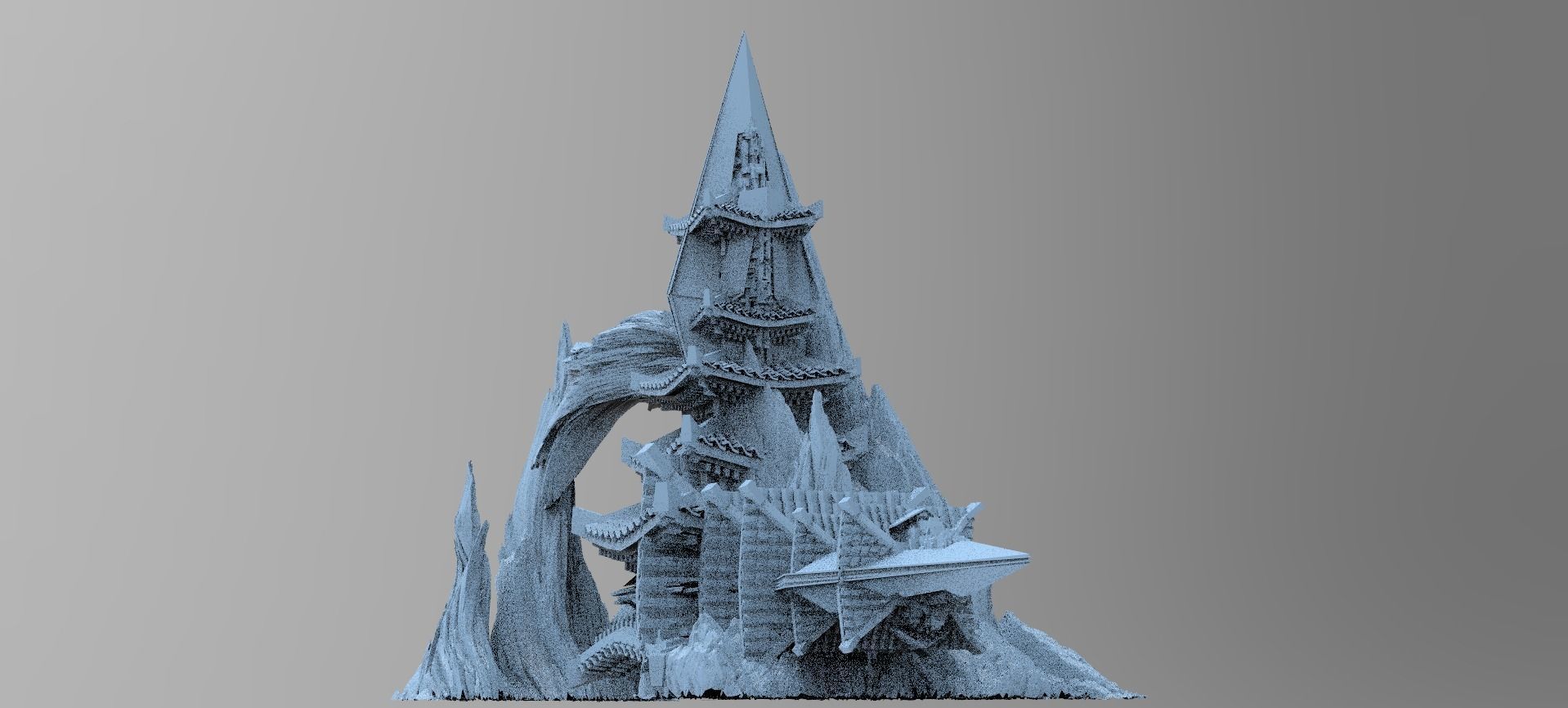 Emperor Monarch Cliff 3 3D model_1